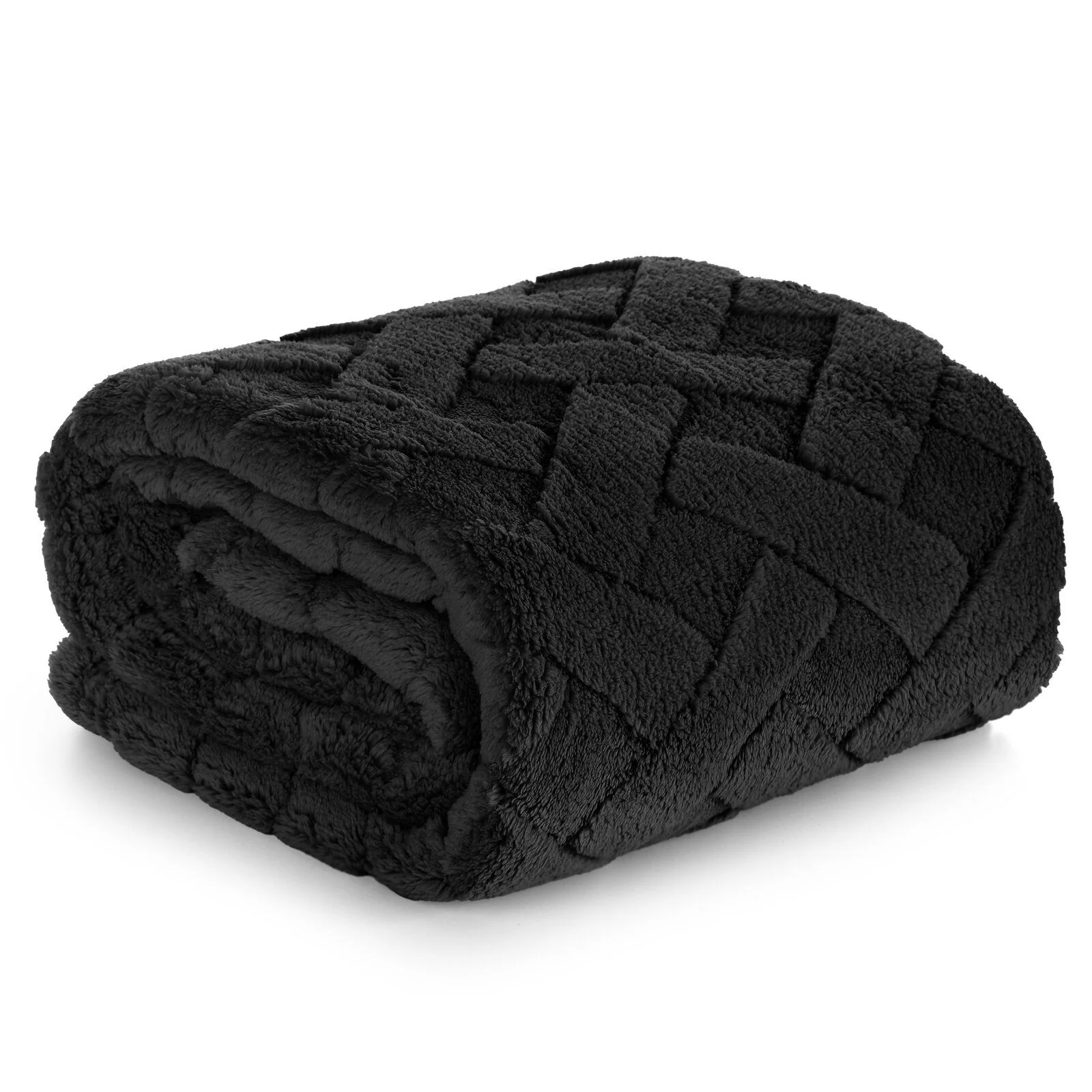 DESIGN91 Wohndecke CARO Sofadecke Kuscheldecke Plaid