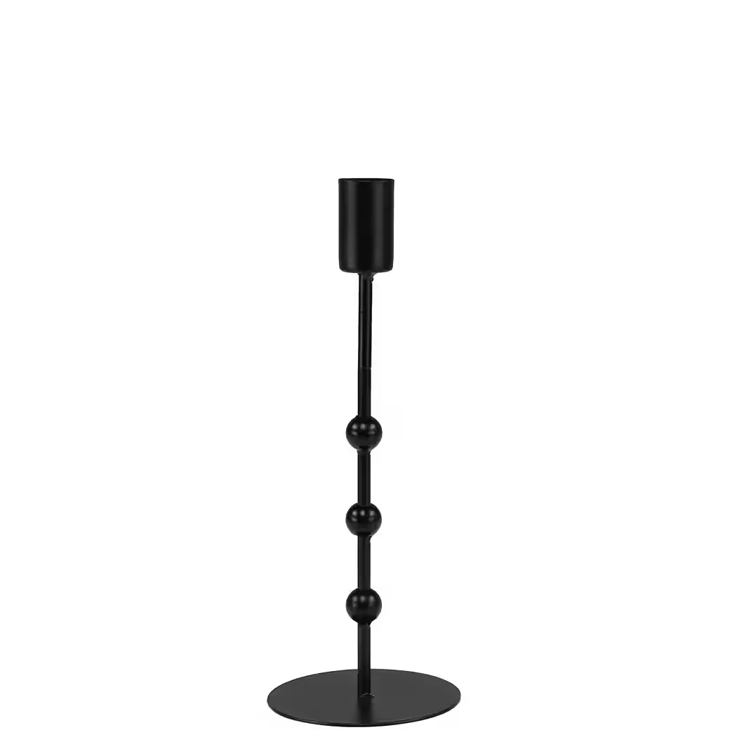 FLORISTS PRODUCTS Stabkerzenhalter Metall mit Kugel-Design
