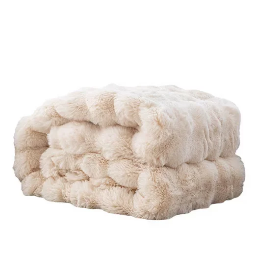 FEINLUX Wohndecke Kuscheldecke für Sofa und Bett