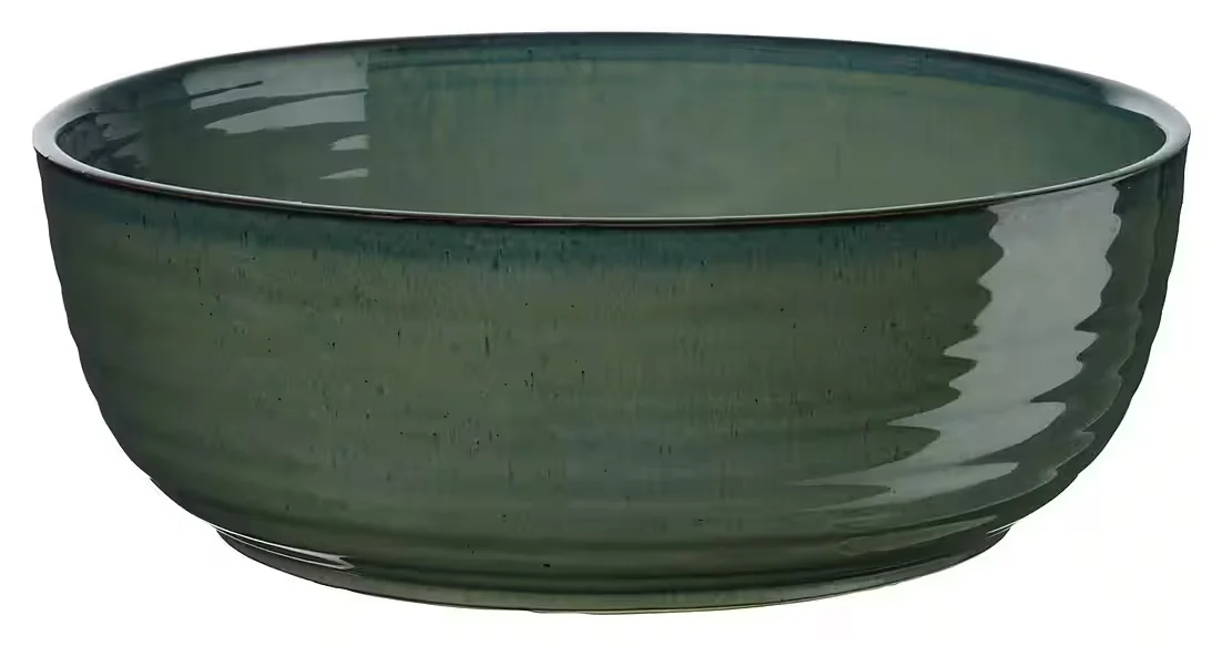 ASA SELECTION Salatschüssel POKEBOWLS 25 cm Grün handgefertigt