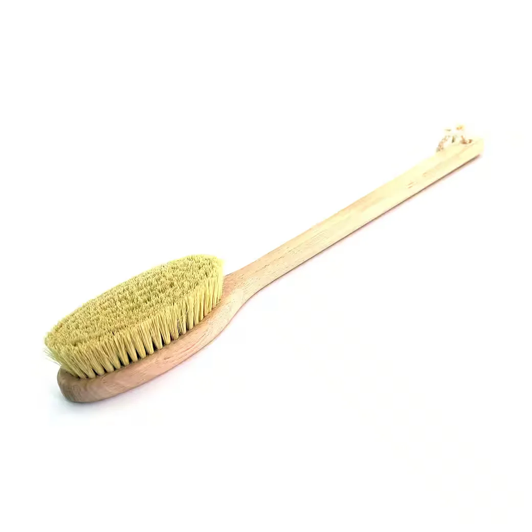BÜRSTENHAUS REDECKER Saunabürste 50 cm mit festem Stiel, harte Fibre