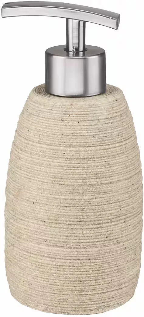 KLEINE WOLKE Seifenspender Sand, wasserfest und rostfrei